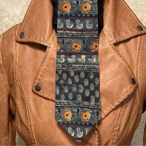 J. Garcia VTG Silk Tie Donut Hole and Duckies